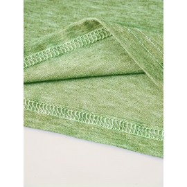 [Graphic Print Tee] Soft Stretch Women's Casual Short Sleeve T-Shirt with 